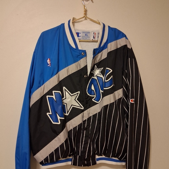 Champion Other - Vintage XL Champion ORLANDO MAGIC Warm Up Jacket 90s Shaq Era Rare